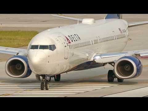 35+ Minutes of Plane Spotting at Detroit Metro Airport!