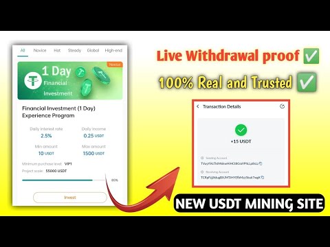 New Trx Mining Website 2022 | Cloud Mining Sites Payment Proof | Free Tron | Tron Cloud Mining | Trx