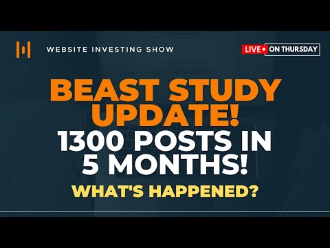 Beast Case Study Update! 1300 Posts in 5 months! What's happened?