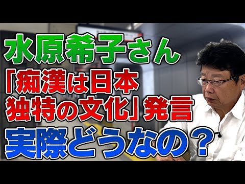 水原希子さんの「痴漢は日本独特の文化」発言 実際どうなの？