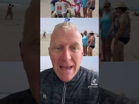 Selling ice cream on the beach is big bucks….but be aware this could happen!￼