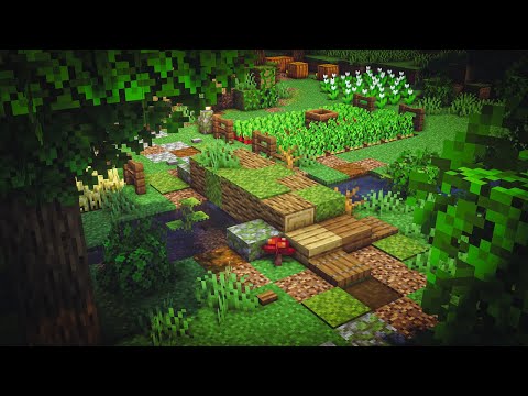 Minecraft | How to Build a Small Wooden Bridge | Tutorial (EASY)