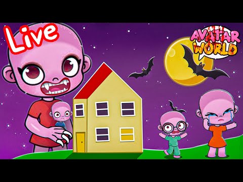 🔴 Giant PEPPA PIG Attacked! AVATAR WORLD LIVE 2024 ALL EPISODES