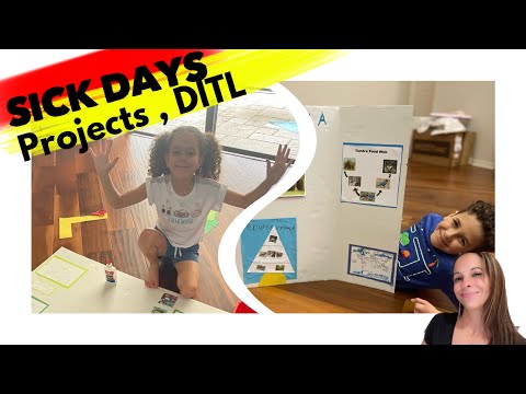 How to Homeschool on Sick Days || DITL || TGTB Science Projects || BONUS TIPS