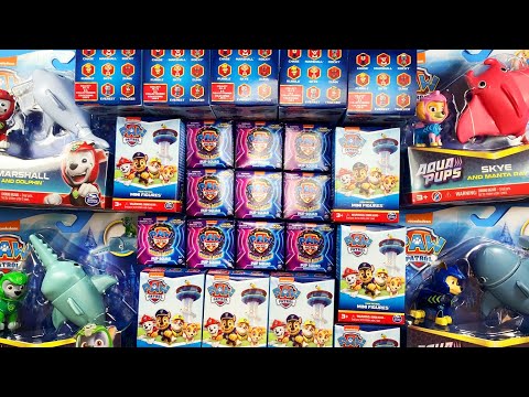 HUGE PAW PATROL SURPRISE TOYS Unboxing Mystery Boxes Blind Bags Satisfying ASMR Collection