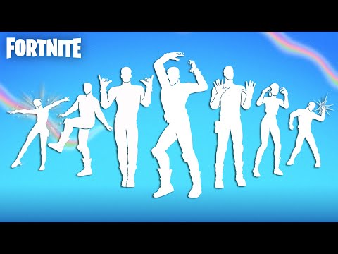 All Popular Fortnite Dances & Emotes With Best Music! (Emma Frost Hell Fire Dance, Gwenstep, Outlaw)