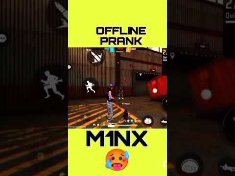 M1NX offline prank #freefire #shorts #shortsfeed #viralshort #trending @M1NX__