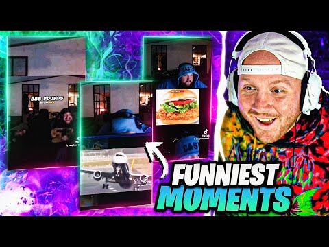 TIM REACTS TO CASEOH FUNNIEST FAT MOMENTS