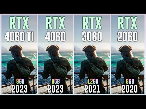 RTX 4060 TI vs RTX 4060 vs RTX 3060 vs RTX 2060 - Test in 20 Games