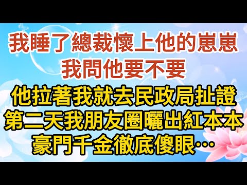 《小可憐懷孕》第02集：我睡了總裁懷上他的崽崽，我問他要不要，他拉著我就去民政局扯證，第二天我朋友圈曬出紅本本，豪門千金徹底傻眼…… #戀愛#婚姻#情感 #愛情#甜寵#故事#小說#霸總