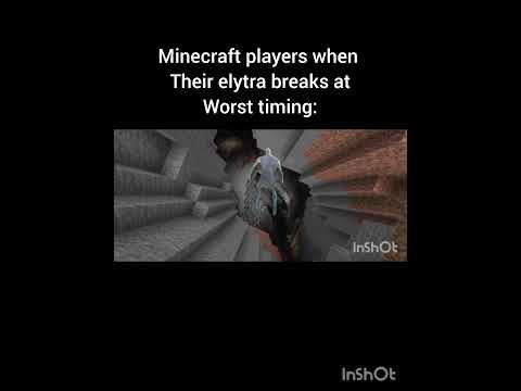 Minecraft Kratos falling meme #shorts #minecraftmeme