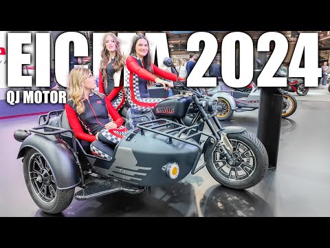 The new QJ MOTORCYCLES 2025 motorcycles - EICMA Italy