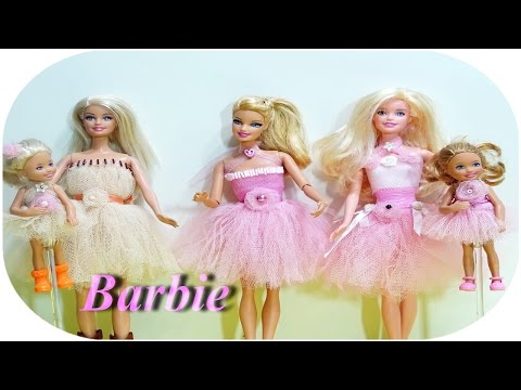 Barbie  tü tü  dress -Barbie  to make a party dresses