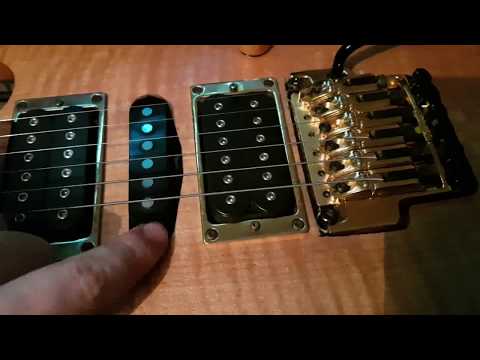 Rewiring a guitar for Dimarzio Pickups