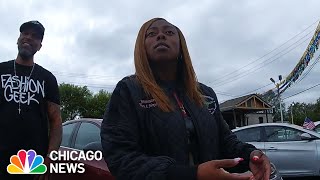 NEW: Dolton mayor CALLS POLICE after banners removed (FULL BODYCAM)