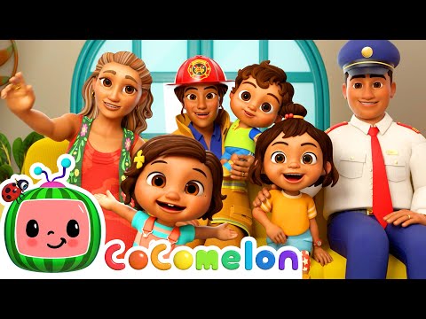 Finger Family | with Nina and JJ | Cocomelon Nursery Rhymes for Kids