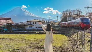 【富士山一日遊】6個河口湖周邊景點✨富士山景觀列車開箱攻略、本町商店街、免費富士山展望台｜山梨自由行｜實彩子Misako