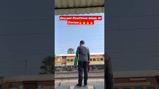 Railway Pointsman Work At Station🔥🔥🔥 #groupd #railwaygroupd #rrcgroupd