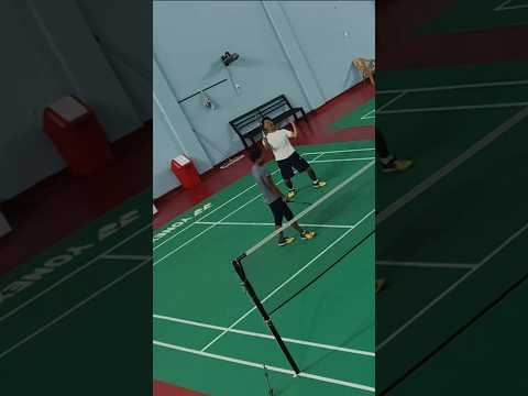 Badminton at NEA Lamahi Dang. #badmintontrickshots #shorts #nea #trending