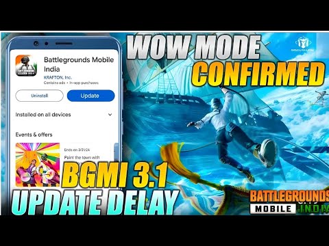 BGMI 3.1 Update is here || BGMI Update not showing? || How to update?