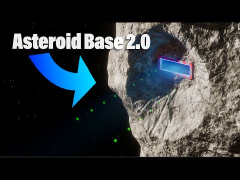 Massive Asteroid Base  - Unreal Engine 5 Space Game Devlog #24