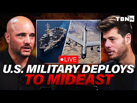 U.S. Military Deploys MASSIVE Force To Israel, Mideast; Iran Tensions Intensify | TBN Israel