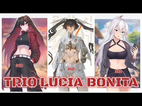 TRIO LUCIA BONITA ON BATTLEFIELD || PUNISHING GRAY RAVEN