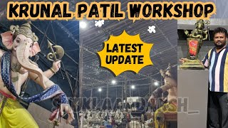 KRUNAL PATIL WORKSHOP 2024 | KP ARTS 2024 | GANPATI WORKSHOP 2024 |  PAPDI GAON VASAI | GANESH UTSAV