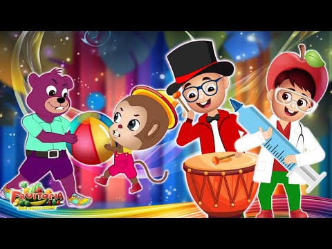 Kalu Madari Aaya - Chal Mere Ghode - Billi Karti Meow - Hindi Nursery Rhymes For Kids