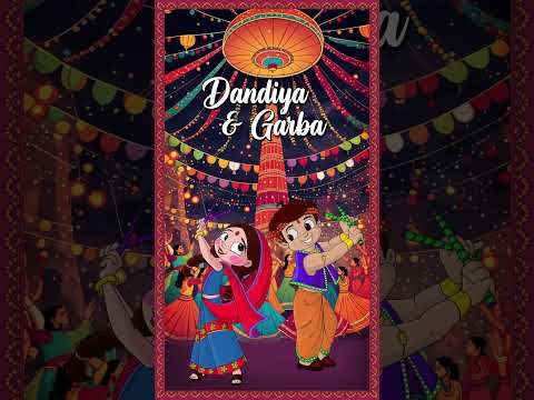 Dandiya & Garba - Navratri in Gujarat | Happy Navratri #BheemSangDusshera #NavratriFunWithBheem