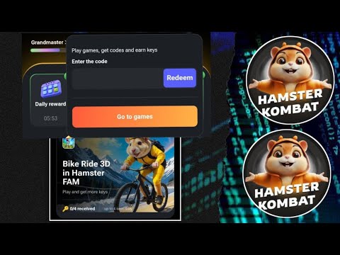 Hamster kombat Playground Code | Bike Ride 3d In Hamster FAM | Hamster kombat Playground kya hai