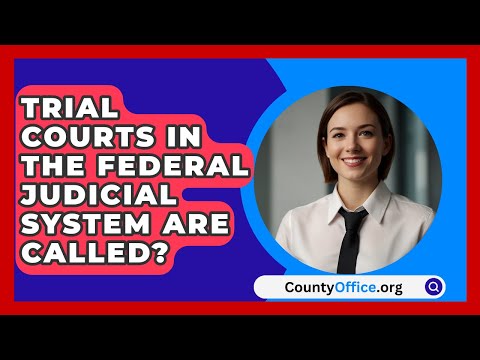 Trial Courts In The Federal Judicial System Are Called? - CountyOffice.org