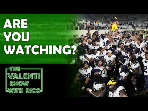 Are Michigan Fans Opting Out Of The Rivalry Game? | The Valenti Show with Rico