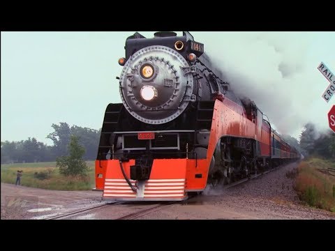 Enchanting Daylight Express steam train song | Lots of Big Steam Trains | James Coffey