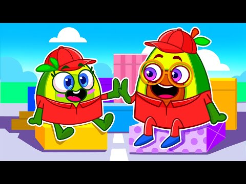 Funny Couriers📦📬🛍️ /Best Kids Cartoon by Meet Penny 🥑#animation #kids hacks