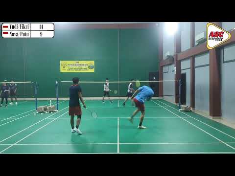 SUPER BIG MATCH | Yudi/Fikri Vs Putu/Nova | Assu'ada Super Smash 2024 | Niat Repan malah Tertahan