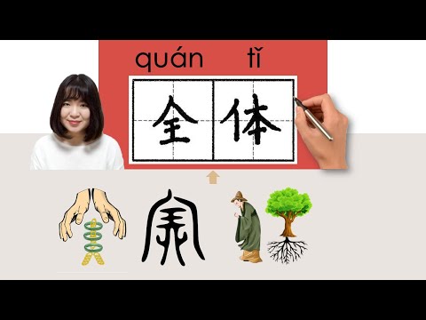 【NEW HSK2】//全体/全體/quanti_(all, whole)How to Pronounce & Write Chinese Word & Character #newhsk2