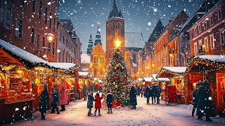 Beautiful Snowy Christmas Ambience🎄 Instrumental Christmas Music 🌲🎁 Christmas Ambience