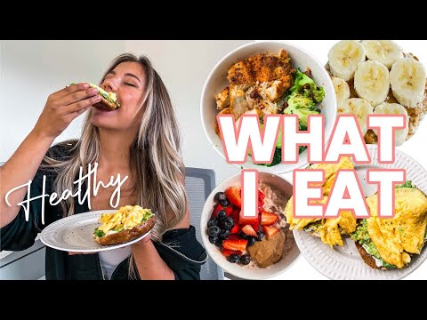 What I Eat in a Day || easy, HEALTHY, balanced meals + macros