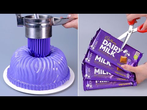 Fun & Exciting Chocolate Cake Decorating Ideas | So Yummy Chocolate Mousse You'll Love