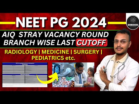 NEET PG 2023 AIQ 50% BRANCH WISE LAST CUTOFF | NEET PG 2024 |