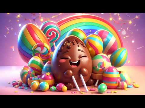 Satisfying Chocolate Lollipop Egg Mix | Rainbow Candy & Kids Sing-Along Fun!"