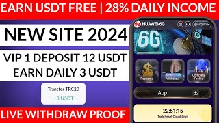 New USDT Site 2024 | Best Usdt Investment Website | New Usdt Mining Site | New Usdt Earning Website