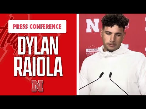 Nebraska Football QB Dylan Raiola speaks following 27-20 loss vs UCLA I HuskerOnline I GBR