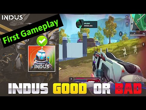 MY FIRST INDUS BATTLE ROYALE GAMEPLAY|| NOOB TO PRO #PLAYER77