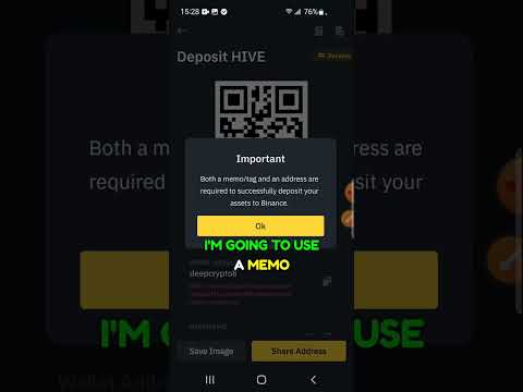 How To Deposit Crypto on Binance: How To Deposit Hive on Binance