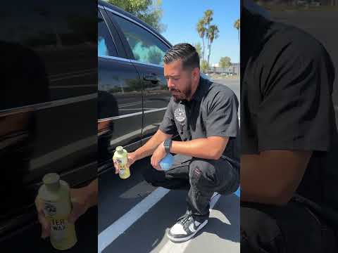 How To Remove Paint Transfer Scuffs! #shorts #youtubeshortsvideo #howto #detailing #cleaning #car