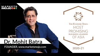 CEO MarketsMojo - Mohit Batra | Most Promising Business Leaders of Asia Award | The Economic Times