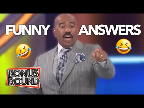 Funny Family Feud Answers With Steve Harvey