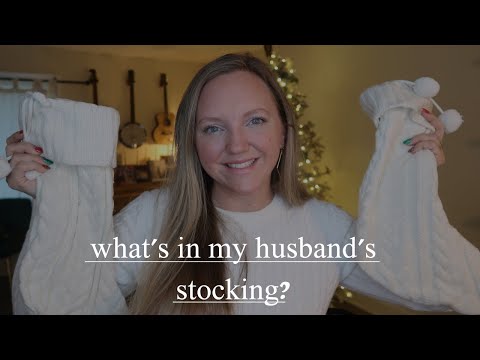 WHAT'S IN MY HUSBAND'S STOCKING? || MEN'S GIFT IDEAS